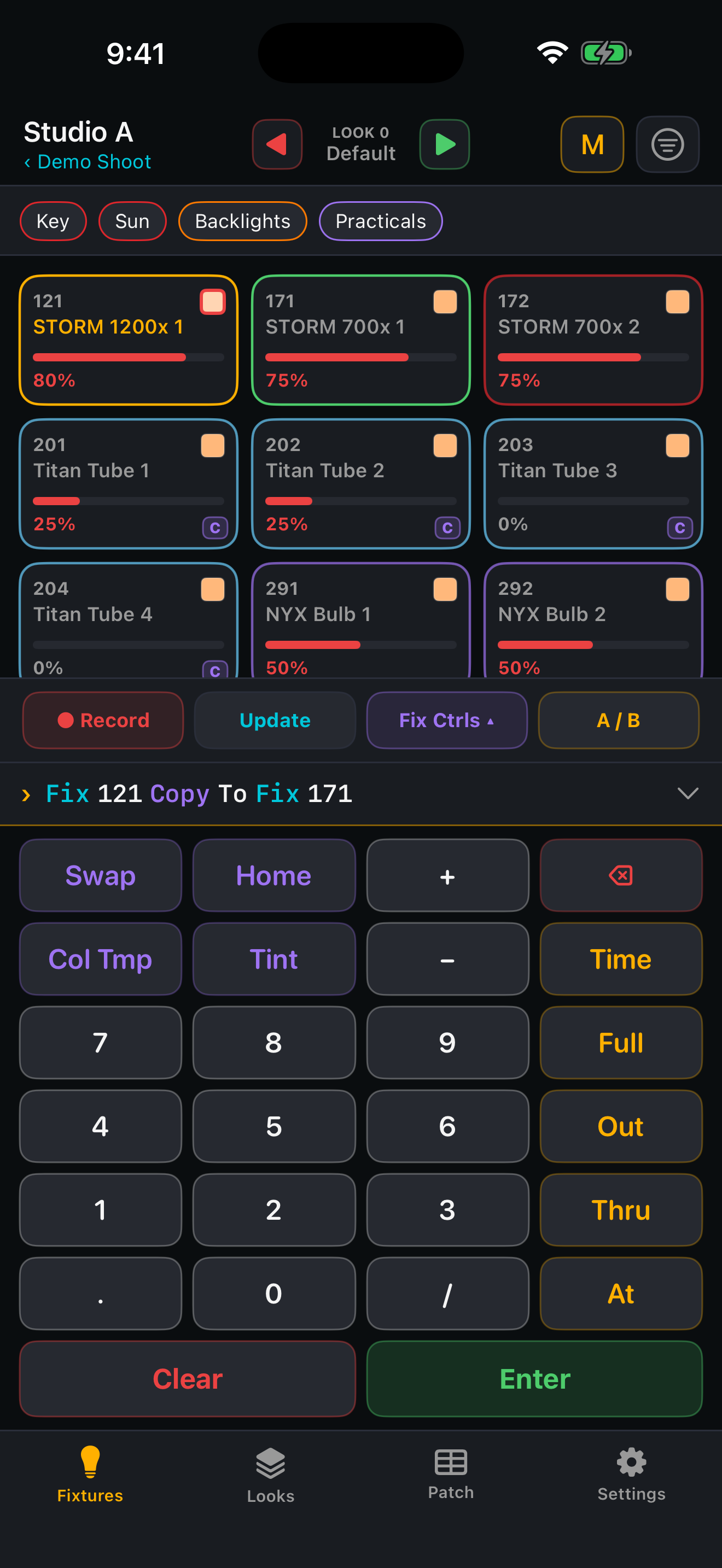 Pocket Console keypad screen